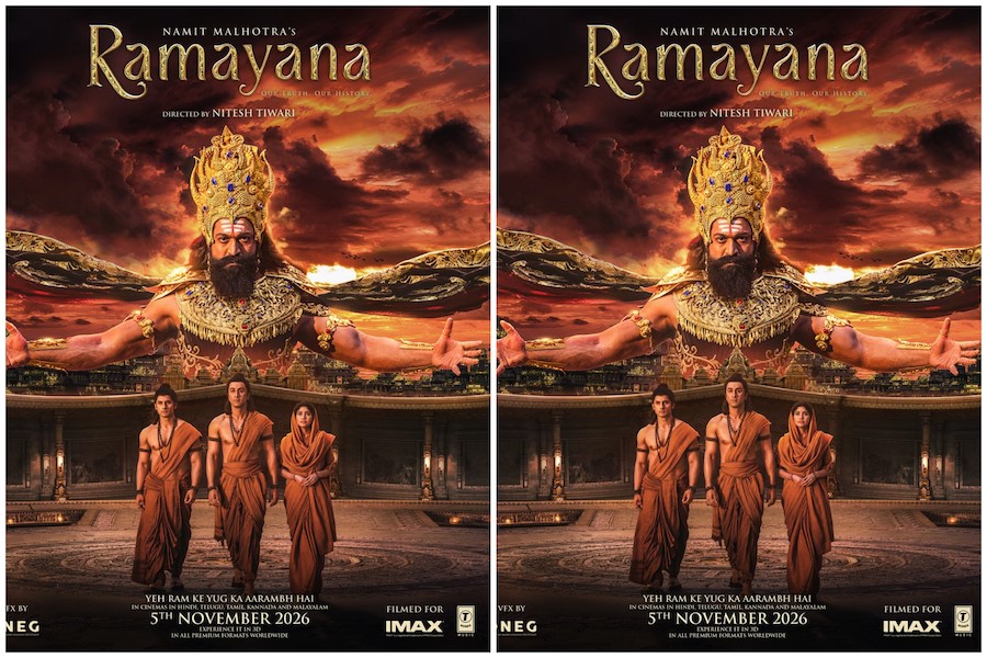 Lara Dutta Unveils New Ramayana Poster as Part One Sets Worldwide Release Date Lara Dutta Unveils New Ramayana Poster as Part One Sets Worldwide Release Date